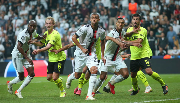 Borussia Dortmund-Beşiktaş maçının iddaa oranları belli oldu