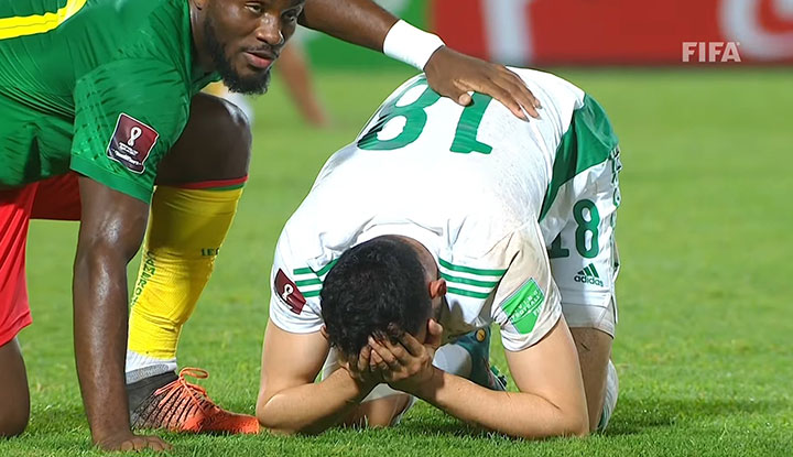 Cezayir, uzatma dakikalarında yıkıldı! Ghezzal, maç sonu büyük üzüntü yaşadı