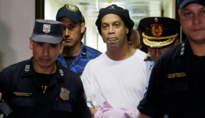 Ronaldinho serbest bırakıldı! 1.6 milyon Dolar…
