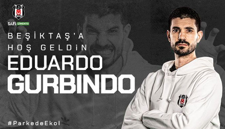Eduardo Gurbindo Martínez resmen Beşiktaş Safi Çimento’da!