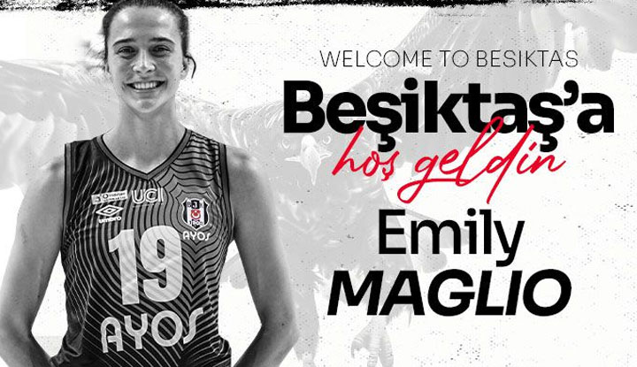 Emily Maglio resmen Beşiktaş'ta!