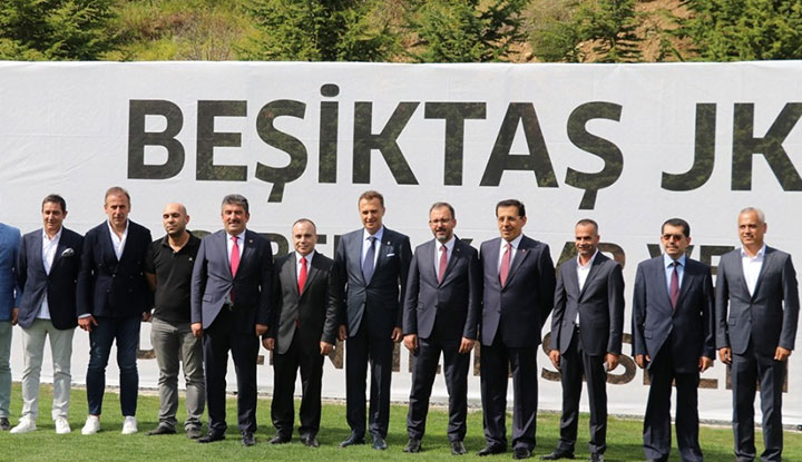 Beşiktaş'ın Gerede Kamp ve Dinlenme Tesisleri'nin açılışı yapıldı