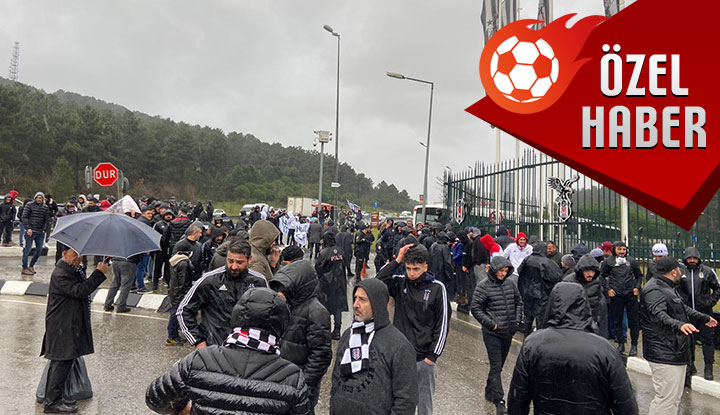 Beşiktaş taraftarı, derbi öncesi Ümraniye'de!