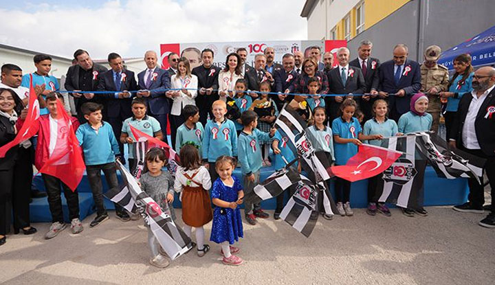 Gaziantep Oğuzeli Beşiktaş İlkokulu’nun açılış töreni yapıldı!