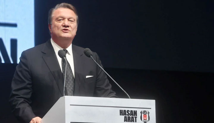 Başkan Hasan Arat'tan açıklamalar! "Beşiktaş'ı güzel günlere götüreceğiz"