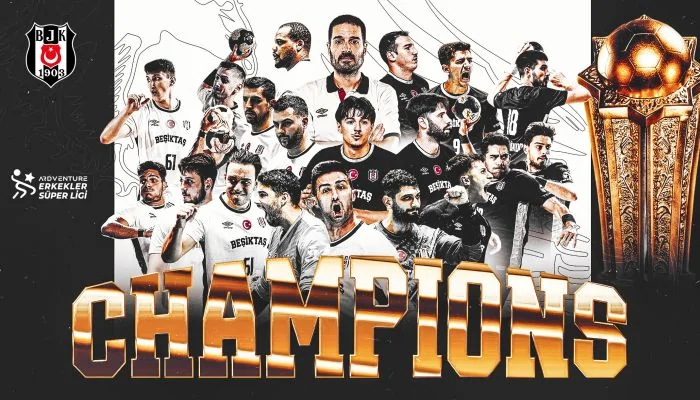Hentbol Süper Ligi'nde Şampiyon Beşiktaş!