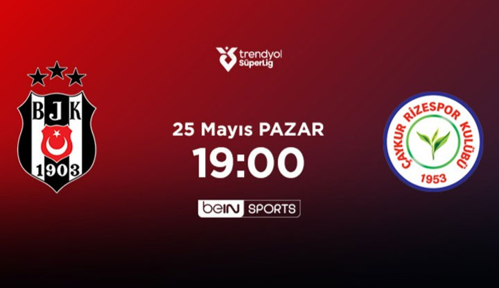 İşte Beşiktaş'ın, Çaykur Rizespor karşısında muhtemel ilk 11'i!