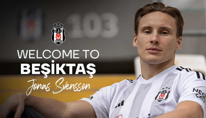 Jonas Svensson resmen Beşiktaş'ta!