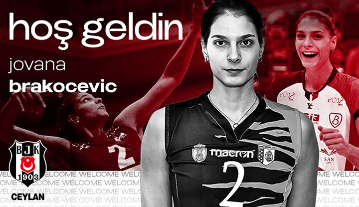 Jovana Brakocevic, Beşiktaş Ceylan’da!