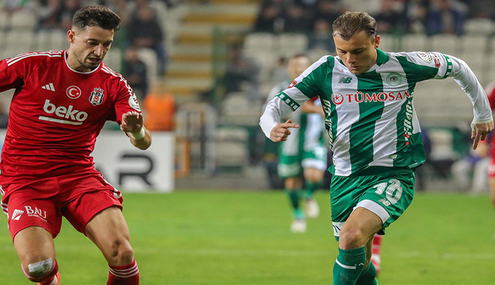 Konyaspor yenilgisi sonrası Beşiktaş tarihinde bir ilk!