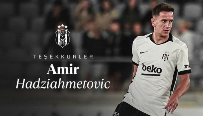 Beşiktaş, Amir Hadziahmetovic ile fesih gerçekleştirdi!