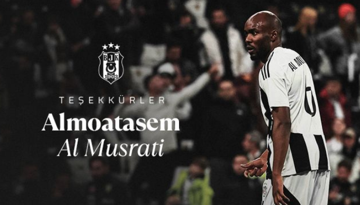 Beşiktaş, Musrati ile fesih işlemi gerçekleştirdi!