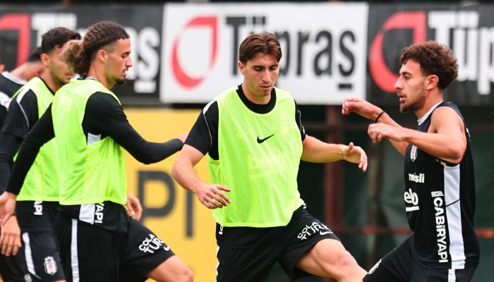 Beşiktaş'ta Poku ve Miretti ilk antrenmanına çıktı!
