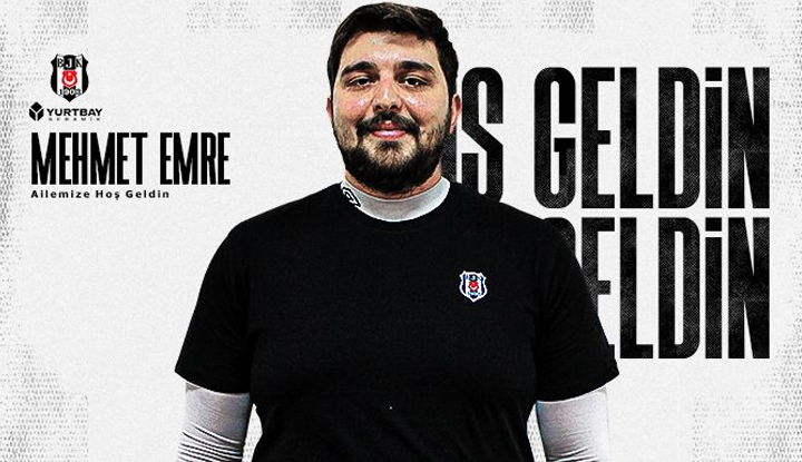 Mehmet Emre resmen Beşiktaş Yurtbay Seramik’te