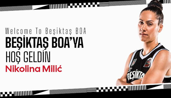 Nikolina Milic resmen Beşiktaş BOA Kadın Basketbol Takımı'nda!