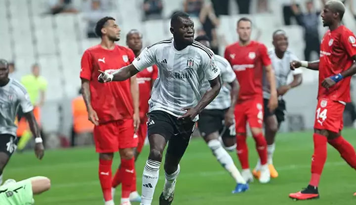 Omar Colley'den Beşiktaş formasıyla siftah!