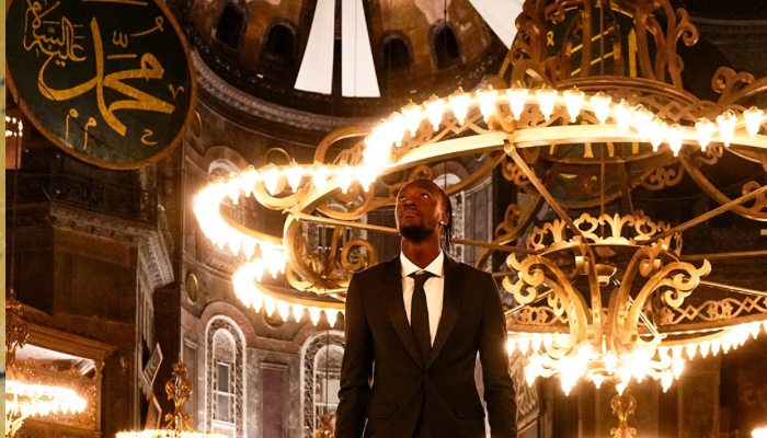 Tammy Abraham, Ayasofya Camii’ni ziyaret etti!