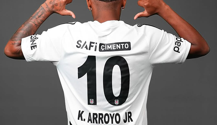 Trabzonspor maçı için Beşiktaş'ta Arroyo sevinci