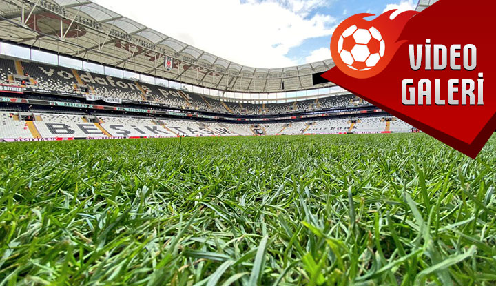Vodafone Park, Antalyaspor maçına hazırlanıyor! İşte son görüntüler...