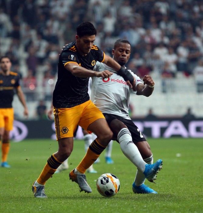 Beşiktaş-Wolverhampton maçından yansıyanlar!