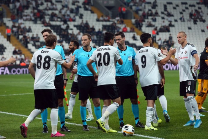 Beşiktaş-Wolverhampton maçından yansıyanlar!