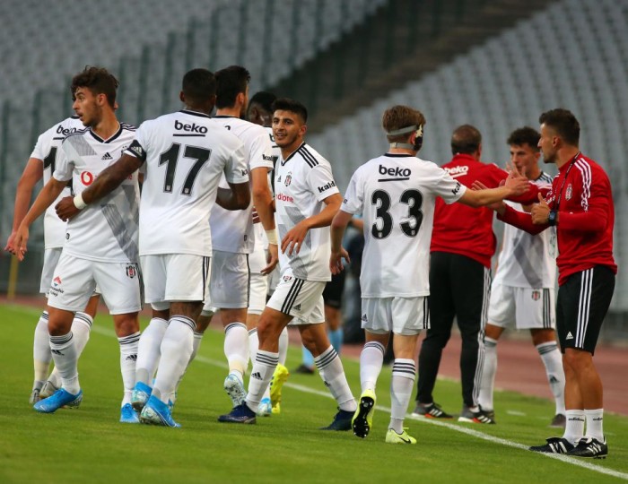 İşte Beşiktaş-Panathinaikos maçından görüntüler...
