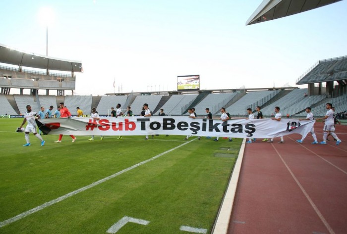 İşte Beşiktaş-Panathinaikos maçından görüntüler...