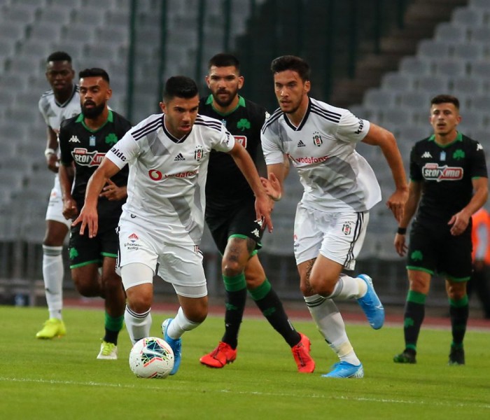 İşte Beşiktaş-Panathinaikos maçından görüntüler...