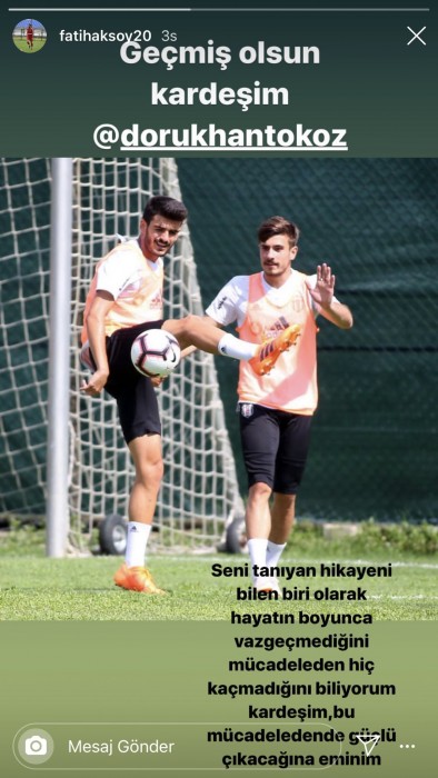 Dorukhan Toköz'e meslektaşlarından destek! İşte yapılan paylaşımlar...