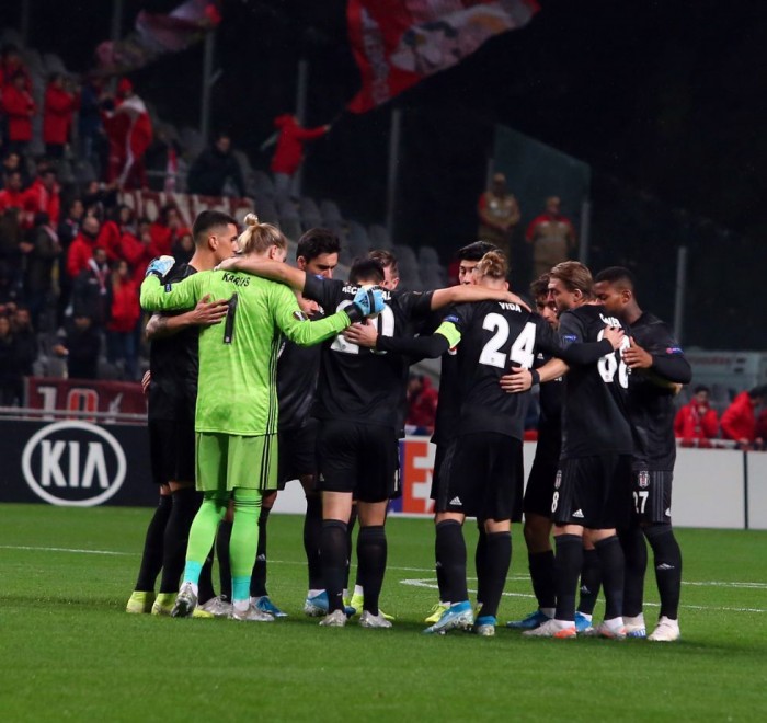 Braga-Beşiktaş maçından yansıyanlar!