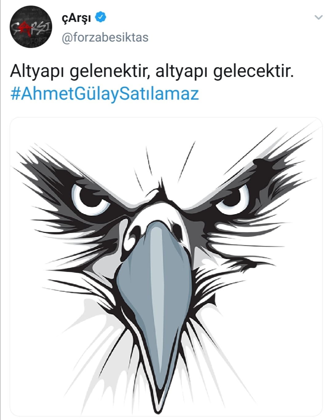 Çarşı'dan Ahmet Gülay transferine tepki! - Orta Çizgi - Beşiktaş