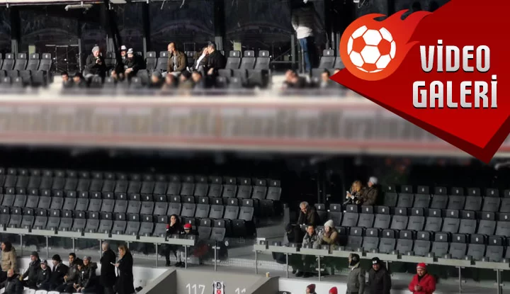 Vodafone Park led ekranlarından TFF ve MHK'ya mesaj! İşte o görüntüler...